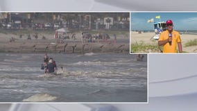 Beach safety tips with Galveston Beach Patrol Chief Peter Davis