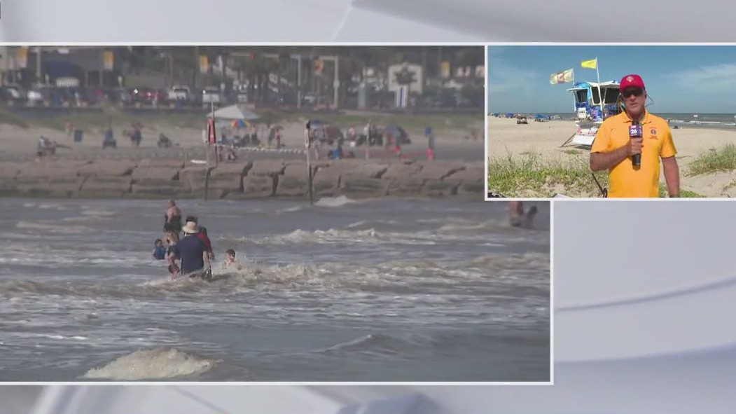 Beach safety tips with Galveston Beach Patrol Chief Peter Davis