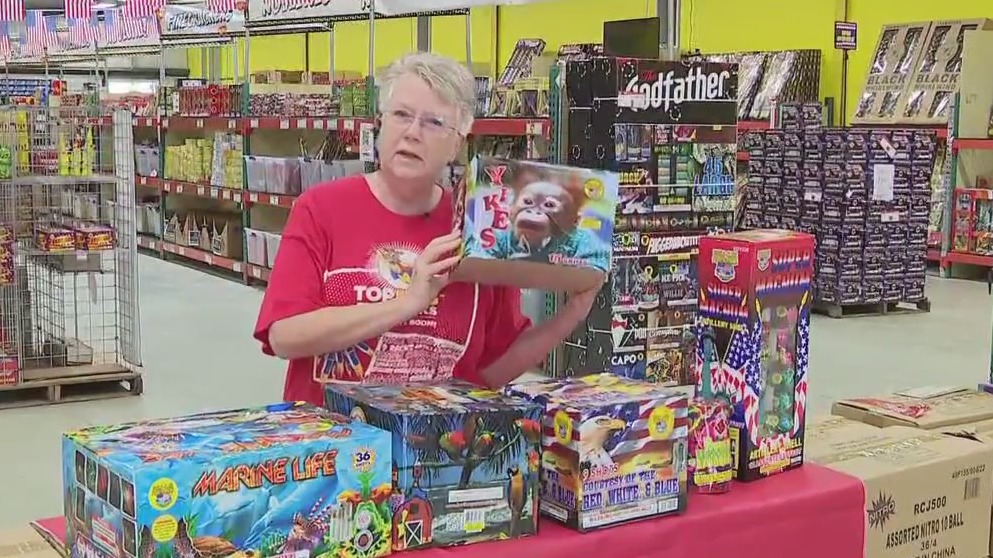 Fourth of July 2023: TopDog Fireworks show off popular picks
