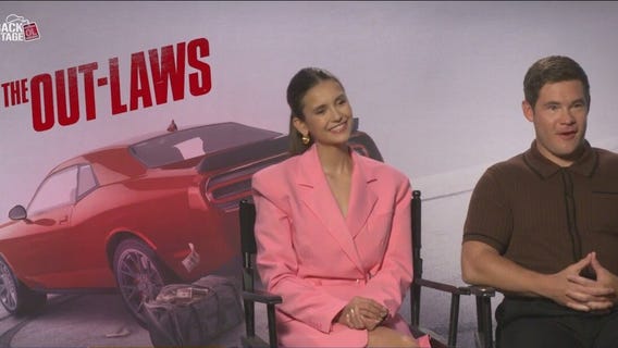 Backstage with 'The Out-Laws' stars