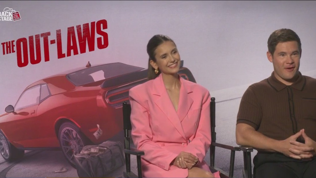 Backstage with 'The Out-Laws' stars