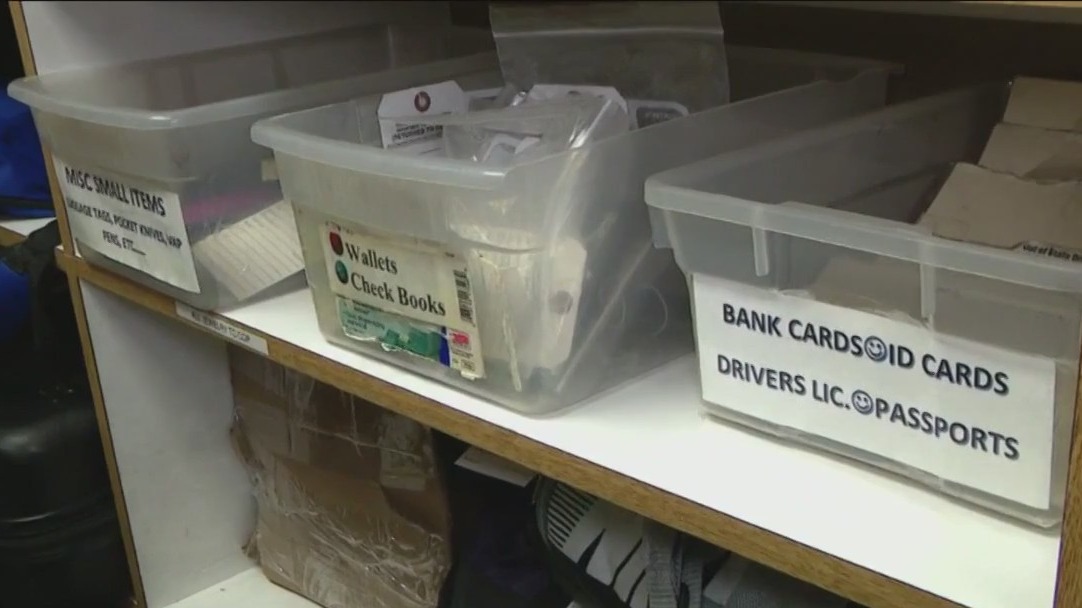 Oddest airport lost and found items