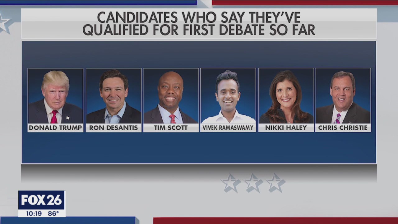 Republican candidates on the election trail