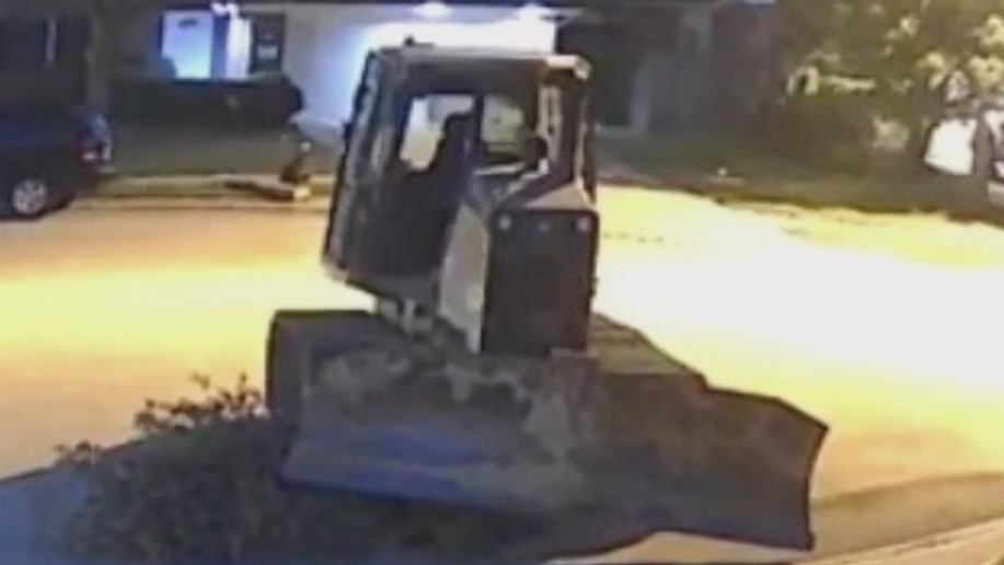 2 suspects accused of stealing bulldozer