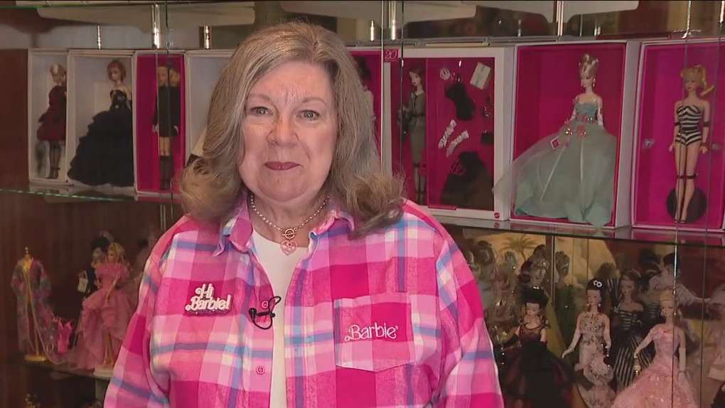 Houston woman has massive Barbie collection