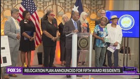 Mayor Turner announces plan to move Houston's Fifth Ward residents