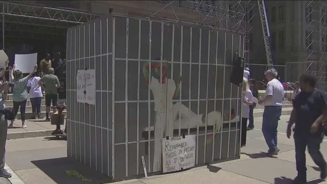 Texans hold rallies for prison heat safety