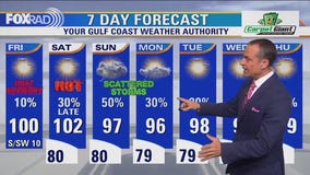 Houston expecting sunny days in high 90s