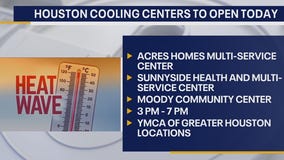 Cooling centers opening across Houston on Sunday