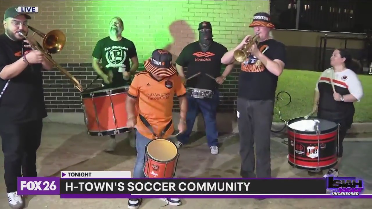 El Batallon of the Houston Dynamo jam out on The Factor