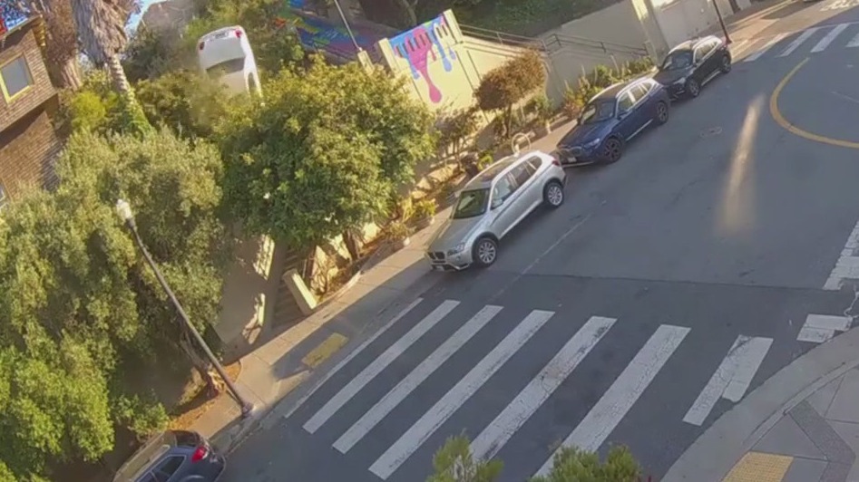 Wild car crash caught on camera, explosion caught on camera