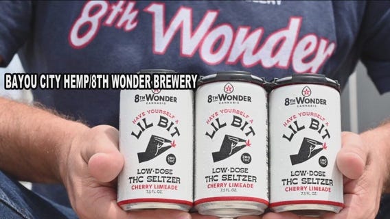 Bayou City Buzz: Hemp-derived THC seltzer