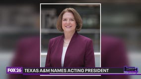 Texas A&M names new acting president