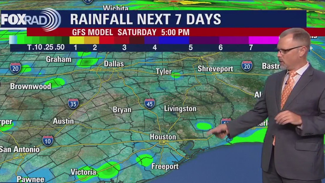 FOX 26 Saturday evening weather forecast