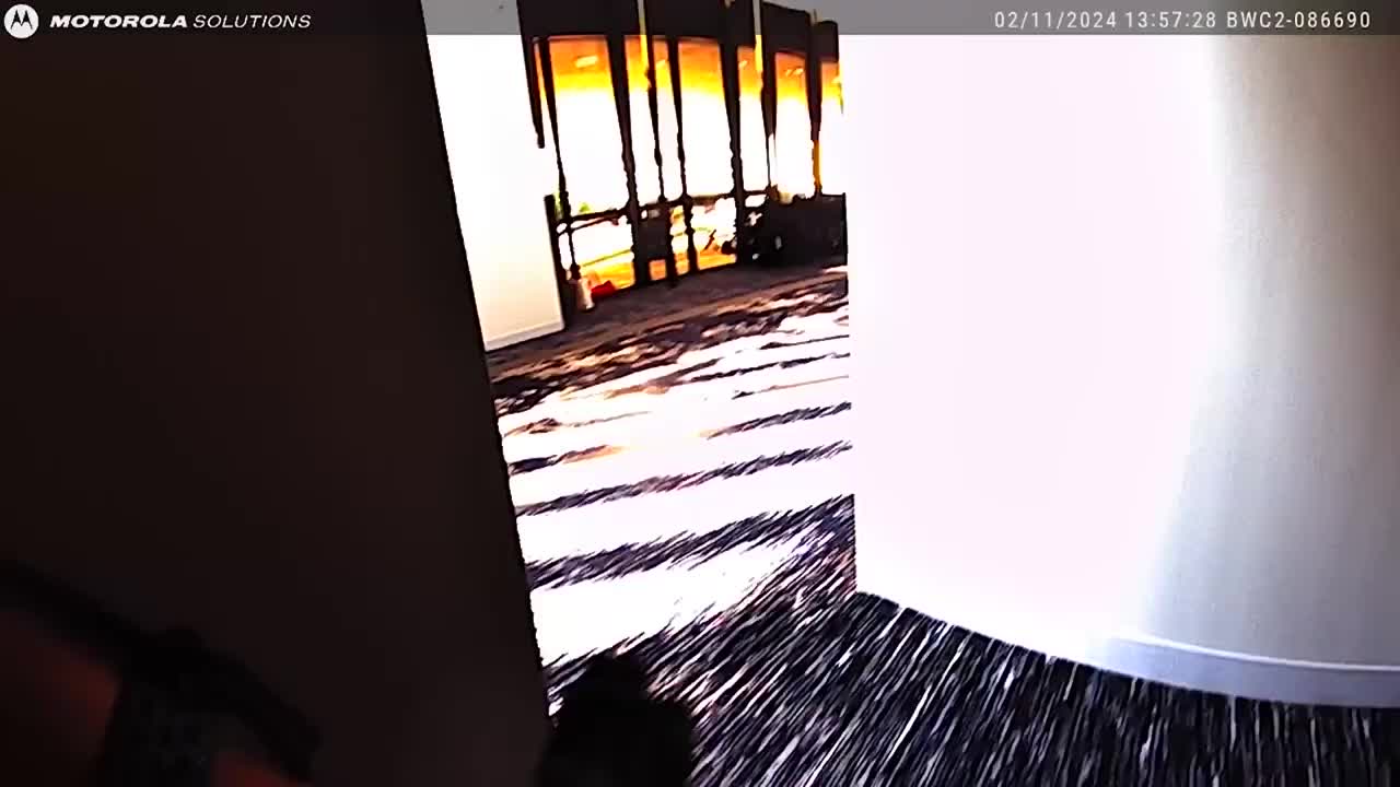 Lakewood Church Body Camera video - Officer Moreno angle