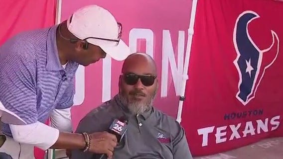 Texans practicing with the Dolphins