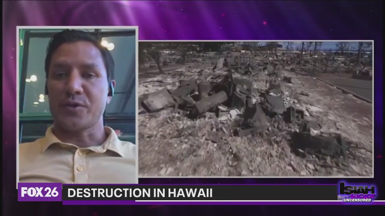 Former Houston Dynamo and Native Hawaiian Bryan Ching reacts to wildfire destruction in Hawaii