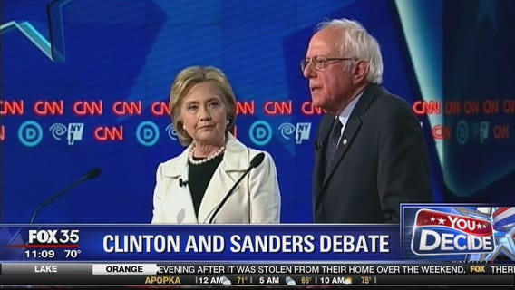 Clinton and Sanders debate ahead of New York Primary