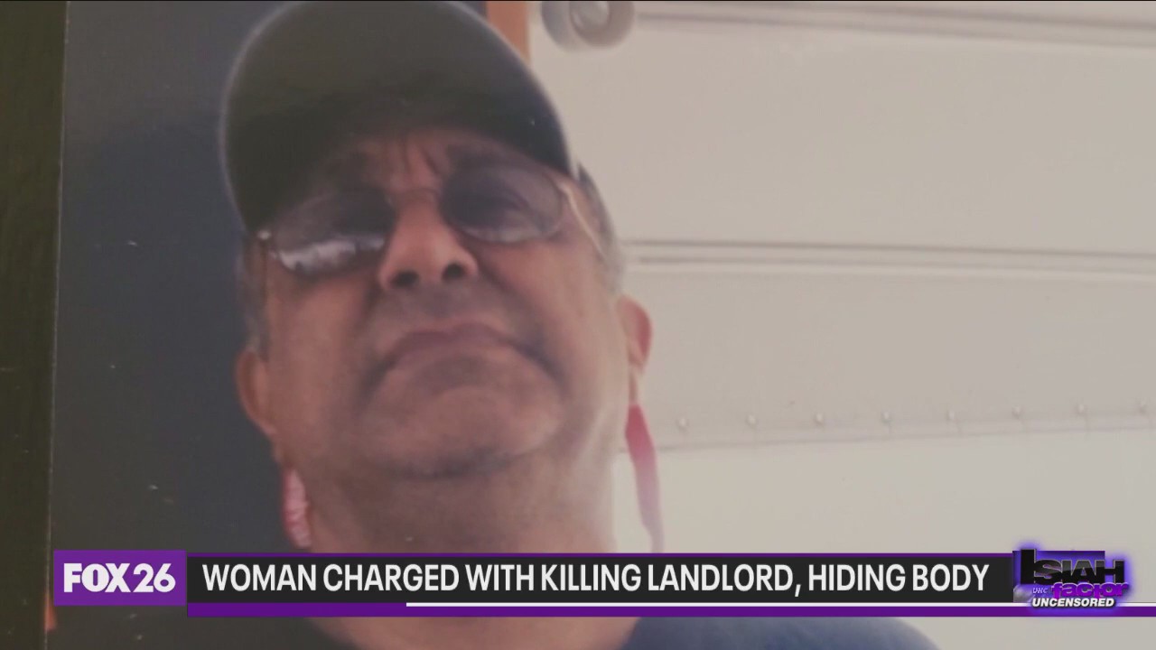 Woman charged with killing landlord & hiding body