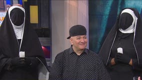 Backstage with 'The Nun II'