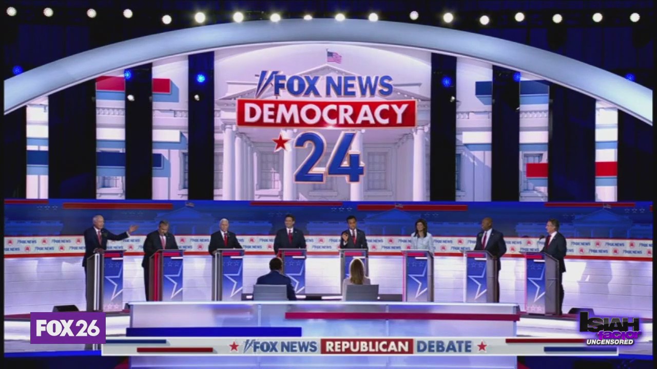 GOP candidates participate in first presidential debate