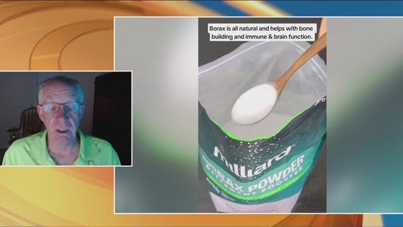 Poison control warns against drinking Borax