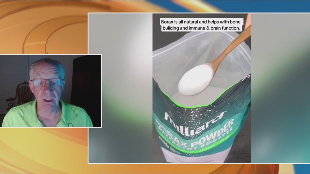 Poison control warns against drinking Borax