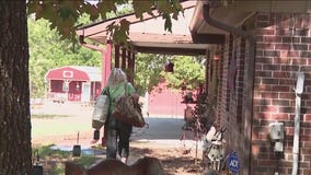 Walker County wildfire: Family returns home