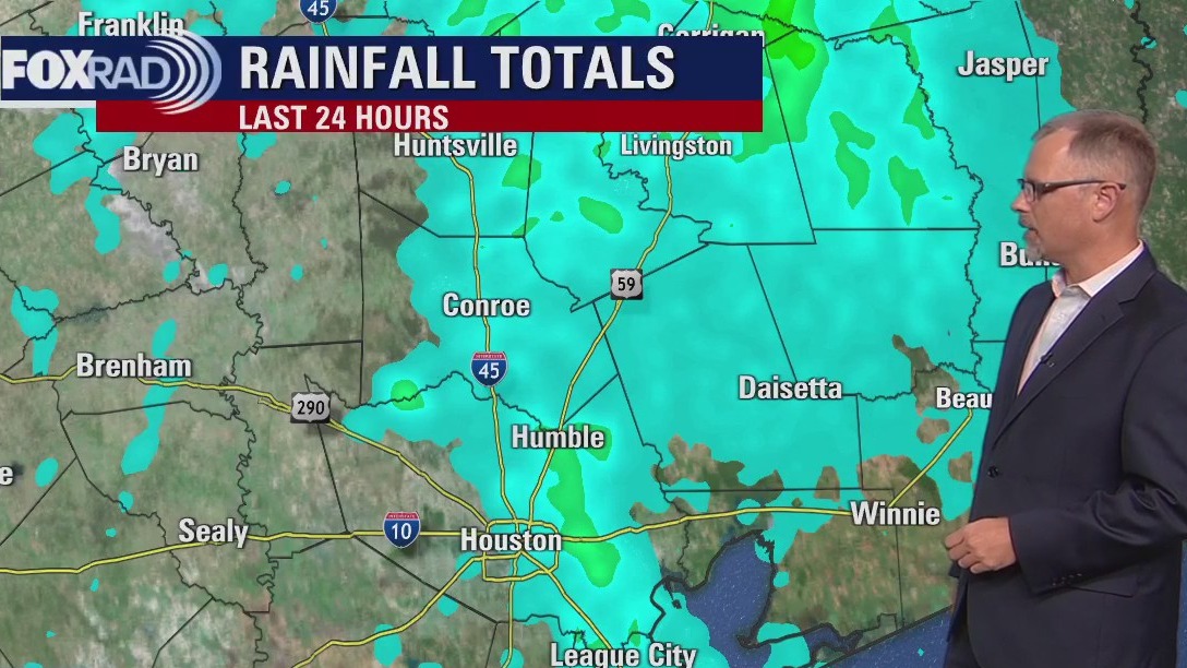 FOX 26 Saturday evening weather forecast