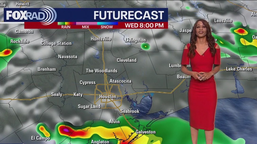 FOX 26 Wednesday evening weather forecast