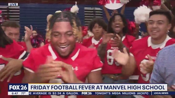 Friday Football Fever at Manvel High School