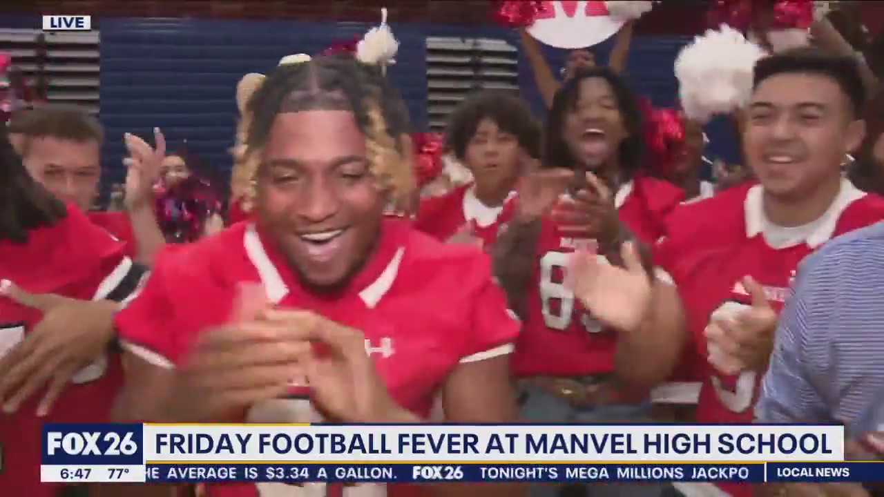 Friday Football Fever at Manvel High School