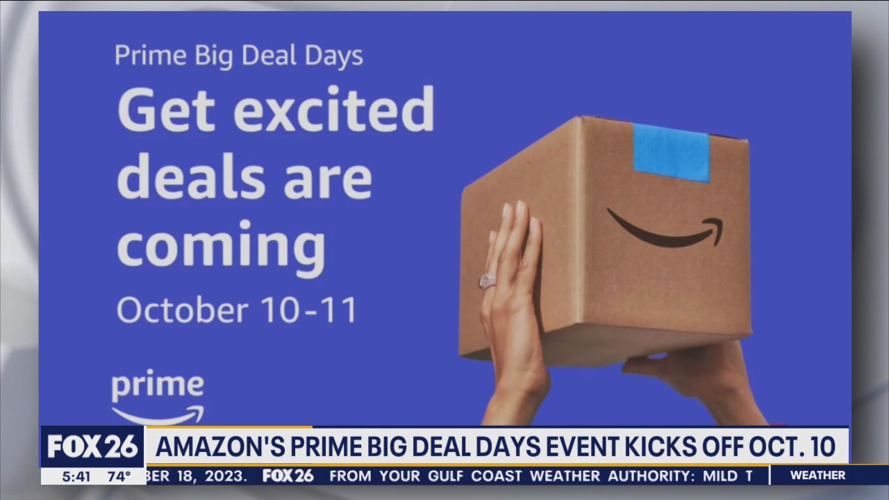 Amazon Prime deal days coming October 10 & 11