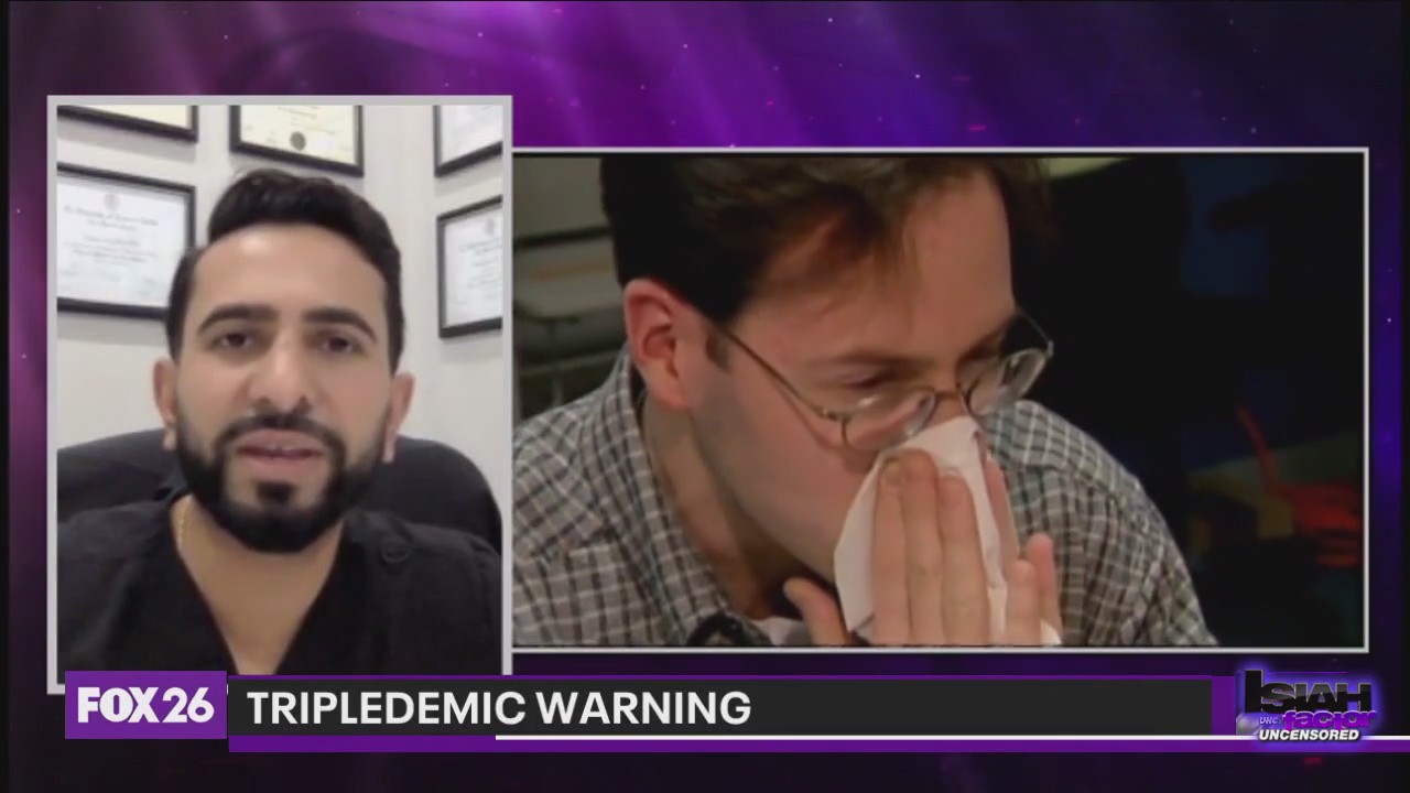 Tripledemic warning