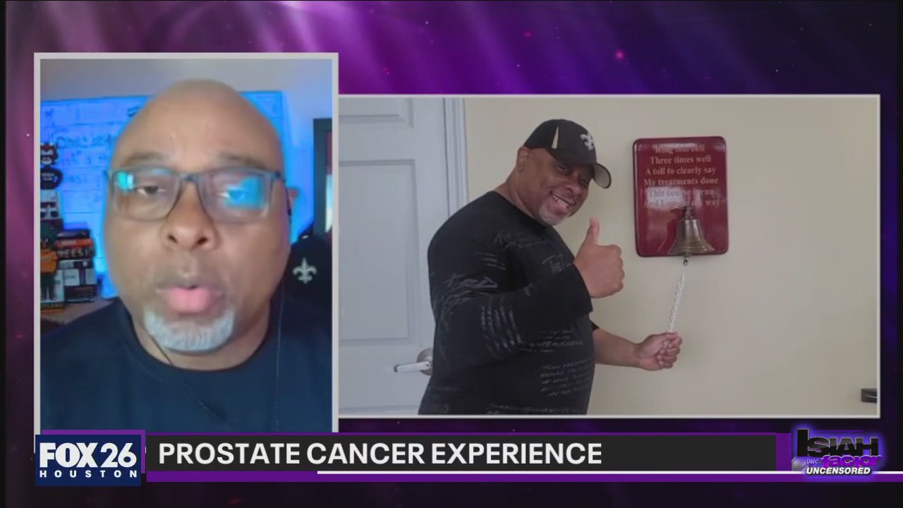 Sports journalist Kyle Mosley shares his experience with prostate cancer