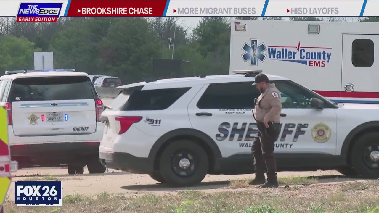 Sheriff provides update on manhunt in Waller County