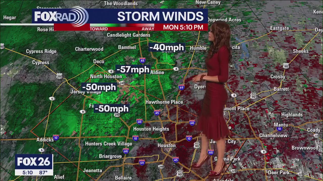 Severe thunderstorm warning issued for Harris County