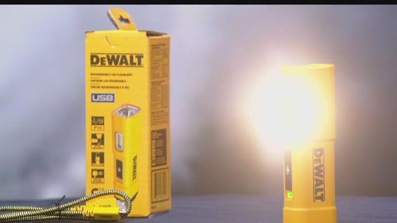 Hurricane Gear Test: Dewalt rechargeable LED flashlight
