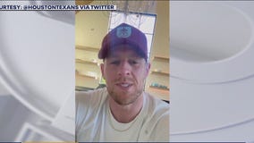 J.J. Watt being inducted into Texans' Ring of Honor