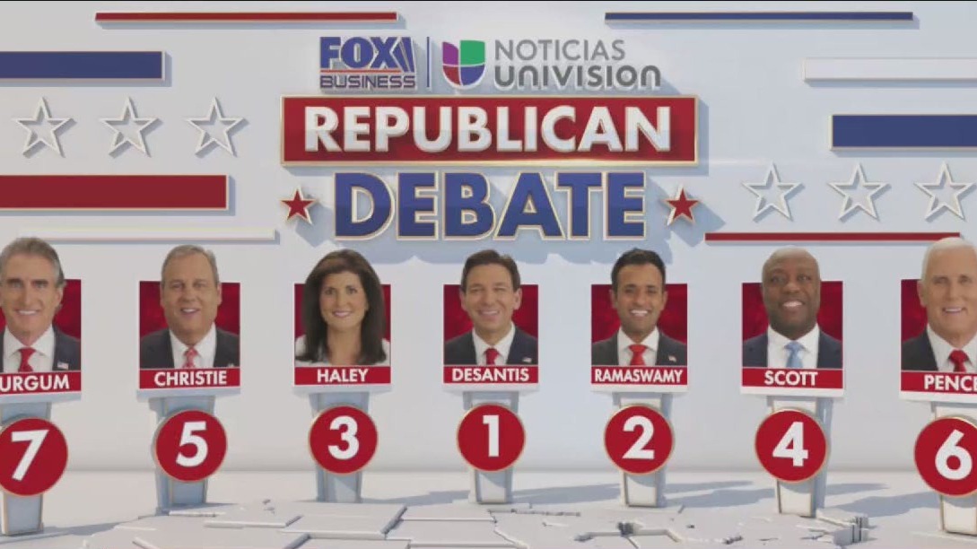 Second GOP debate scheduled for Wednesday