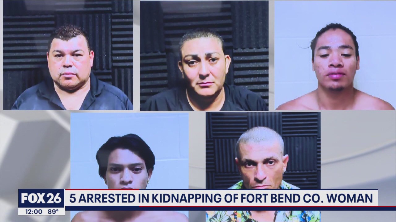 5 arrested in kidnapping of Stafford woman | FOX 26 Houston