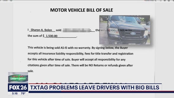 TxTag problem leave drivers with big bills