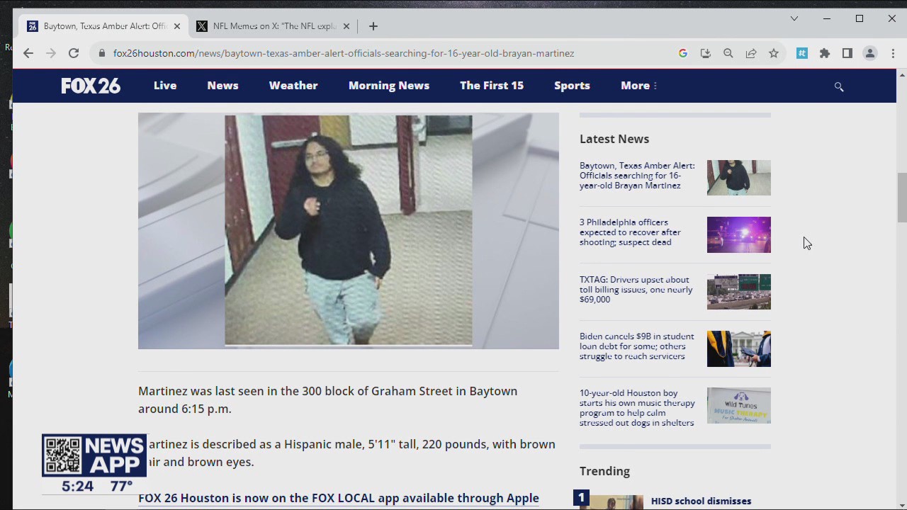 Amber Alert issued for missing 16-Year-Old