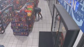 "Houston police seek suspect in armed shoplifter