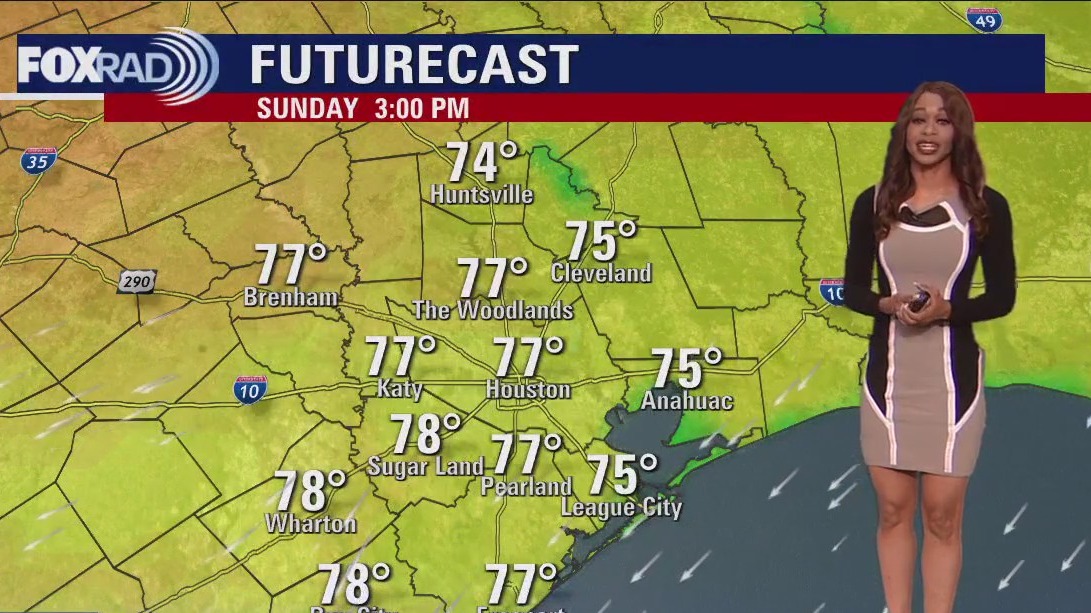 FOX 26 Friday evening weather forecast