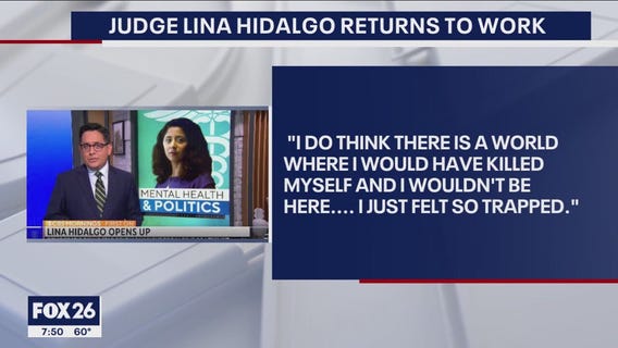 Lina Hidalgo speaks about mental health