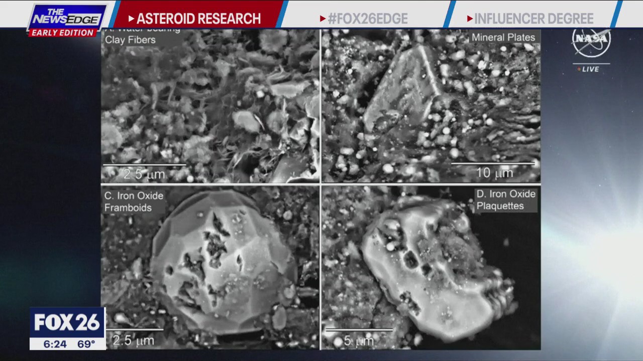 NASA unveils first Asteroid samples in 3-Year mission