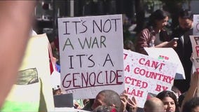 Pro-Palestine protest in Houston