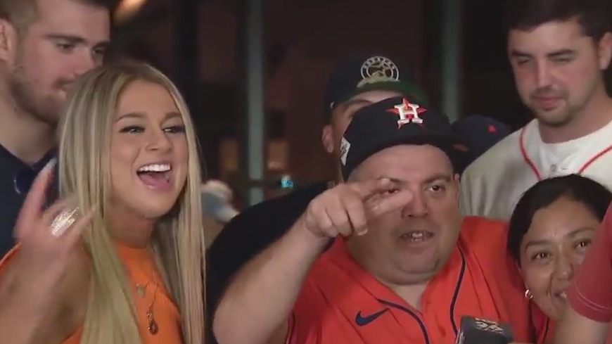 Astros fans excited after Game 3 win