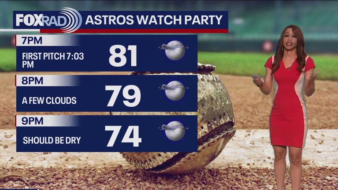 FOX 26 Thursday evening weather forecast